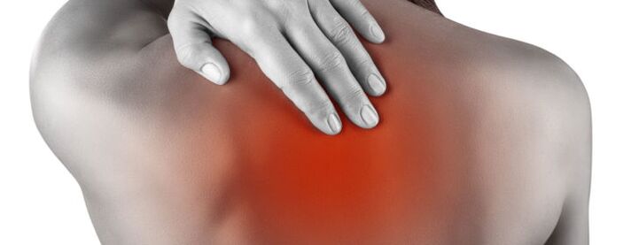 Raunin baya a cikin osteochondrosis